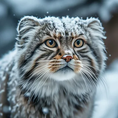 Зимний кот: разные форматы и размеры изображения