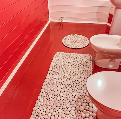 Фото ковриков в ванную комнату: практичность и стиль в одном