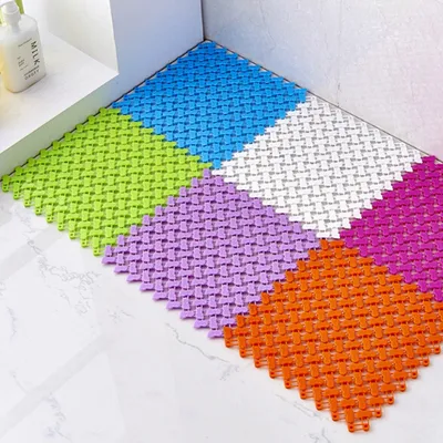 Идеи для самодельных ковриков в ванную (Фото)