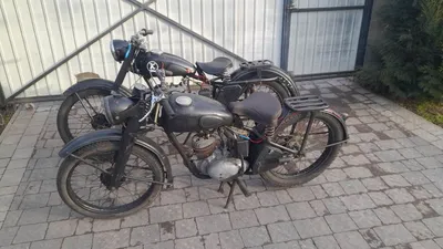 Большое изображение мотоцикла Ковровец - png формат