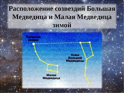 Ковш великой медведицы: фотографии в зимнем лесу