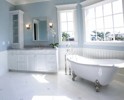 Фото ванной комнаты с разными вариантами облицовки