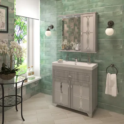 Крашенная ванная комната: фото с прекрасным цветовым сочетанием