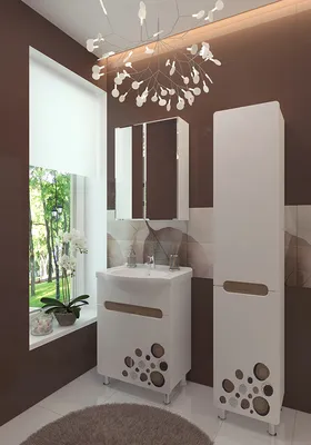 Красивая мебель для ванной: фотографии и стильные решения