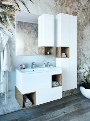 Красивая мебель для ванной: фотографии и вдохновение