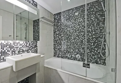 Фото красивой плитки в маленькую ванную: идеи для мозаичного дизайна