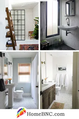 Фото красивой плитки в маленькую ванную: сравнение разных стилей
