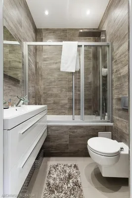 Фото красивой плитки для маленькой ванной комнаты