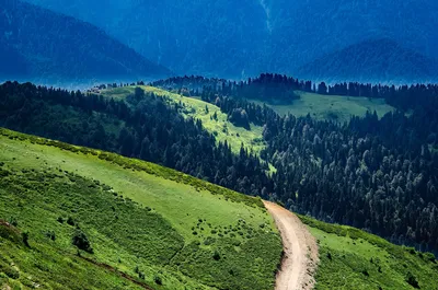 Магические пейзажи гор Кавказа на фото