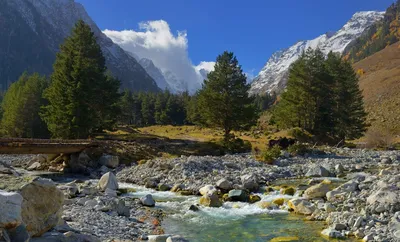 Удивительные пейзажи Кавказских гор на фото