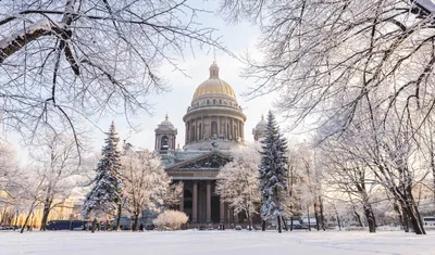 Зимние Виды Санкт-Петербурга: Фотографии и Фото