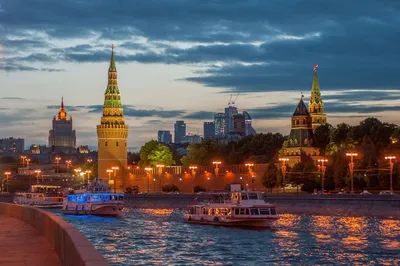 Ландшафты Москвы в атмосферных фотографиях