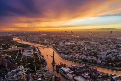 Живописные виды Москвы на фотографиях