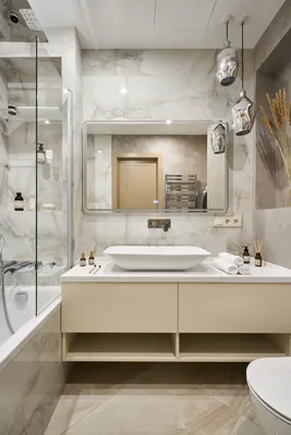 Фотографии красивых небольших ванных комнат: выберите размер и формат для скачивания