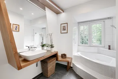 Ванные комнаты с эффектным дизайном для небольших площадей
