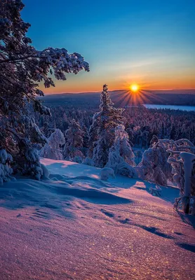 Невероятные картины зимней природы: фотографии, картинки