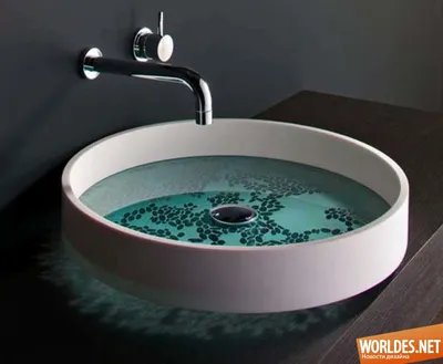 Фотографии элегантных раковин ванной