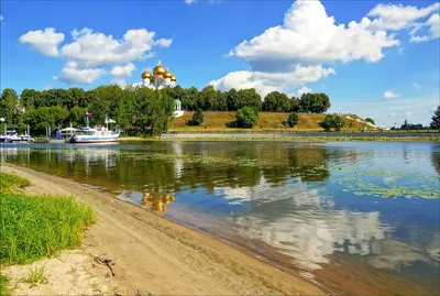 Фотография реки Волги в хорошем качестве