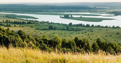 Фотография реки Волги в 4K разрешении