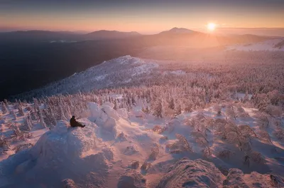 Зимние краски России: выберите размер фото