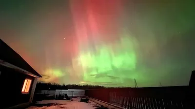 Волшебные фотографии северного сияния для загрузки