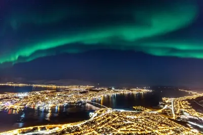 Фото северного сияния в различных размерах