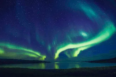 Фото северного сияния в различных размерах