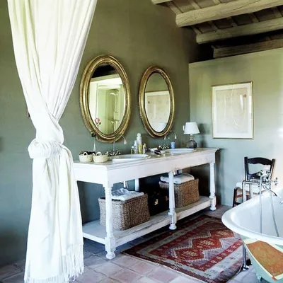 10 вариантов красивых штор для ванной комнаты: фотогалерея