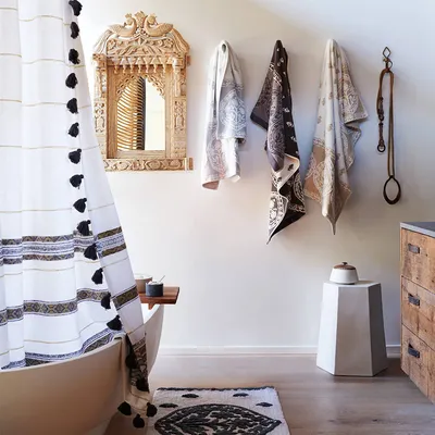 Фотографии штор, которые добавят уют и стиль в вашу ванную комнату