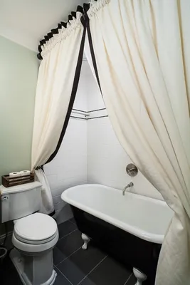 Фотографии штор, которые придадут стиль вашей ванной комнате