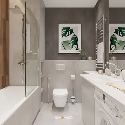 Красивые современные ванные комнаты: выберите формат и размер изображения для скачивания