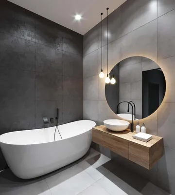 Идеи дизайна: 30 красивых современных ванных комнат на фото