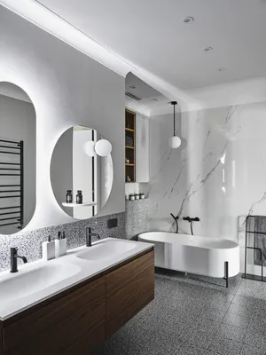 Дизайн ванной комнаты в квартире: 30 вдохновляющих фотографий