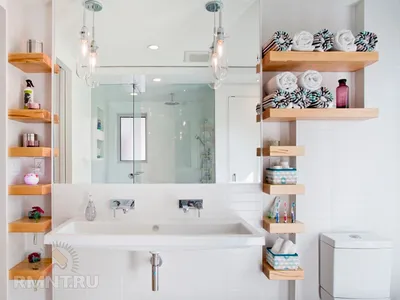 30 красивых ванных комнат в квартире: фото-подборка