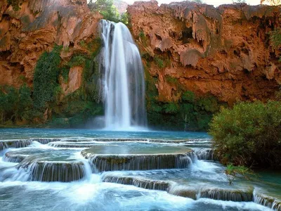 Фото красивого водопада мира в формате JPG для скачивания на ваше устройство
