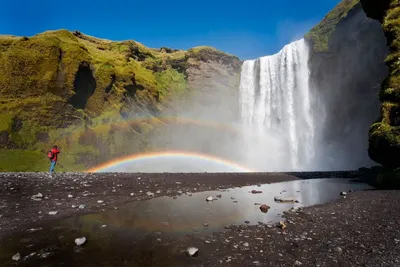 Фото красивого водопада мира в формате JPG для вашего вдохновения