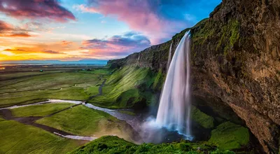Фото красивого водопада мира в формате JPG для скачивания
