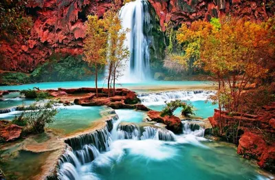 Фотография потрясающего водопада мира в формате JPG для добавления в вашу коллекцию