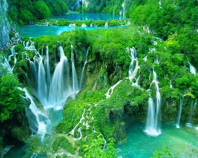 Удивительное изображение водопада в формате WebP для наслаждения красотой при просмотре