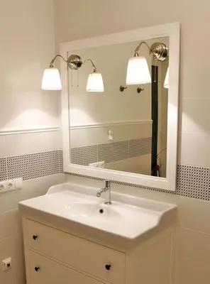 Фотки модных зеркал для ванной комнаты