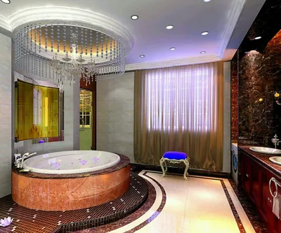 Изысканный потолок в ванной: создание атмосферы роскоши
