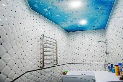 Фотографии потолка в ванной комнате: вдохновение для вашего ремонта