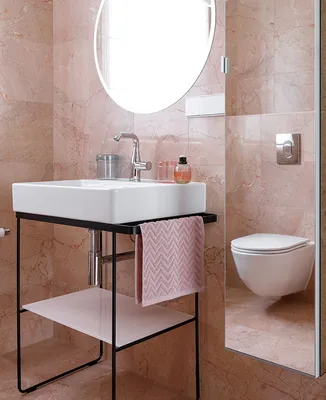 Фото ванной комнаты с полезной информацией о краске и ее применении