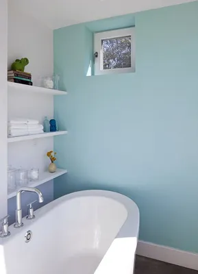 Краска для ванной комнаты: новые оттенки и текстуры (фото)