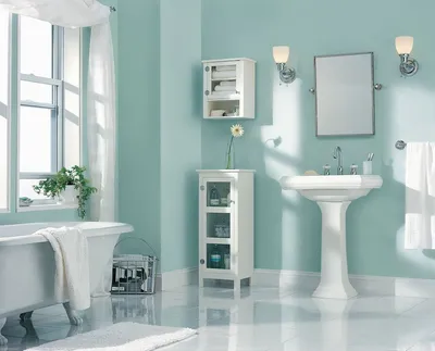 Арт-фото ванной комнаты с эффектами