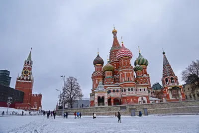 Фотографии зимнего волшебства: Красная площадь в снегу