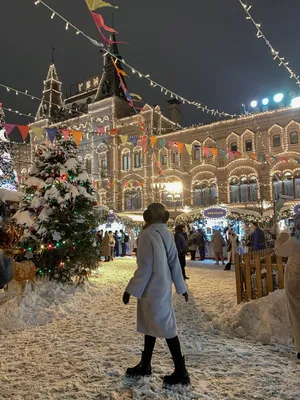 Зимний взгляд на Красную площадь: Фотогалерея красоты