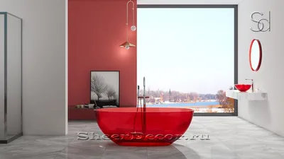 Изображение Красной ванны в WebP формате - выберите размер и скачайте!