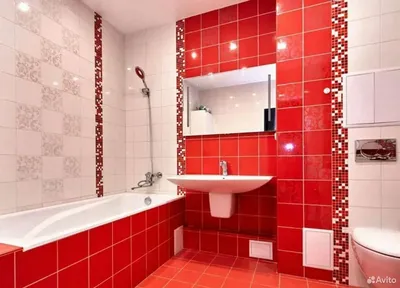 Красная ванна: скачать фото в хорошем качестве!