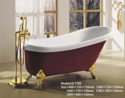 Красная ванна: идеи для создания уютной атмосферы в ванной